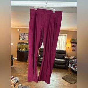 Women’s scrub pants- size XL, Cherokee brand, color- wine